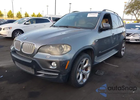 2008 BMW X5 4.8I z USA, uszkodzony, nr VIN 5UXFE83578L166154